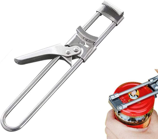 Master Jar & Bottle Opener, Adjustable Multifunctional Stainless Steel Can Opener Jar Lid Gripper, Manual, Kitchen Accessories